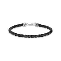 Thomas Sabo Armband Rebel at heart A2011-682-11-L19 Zilver 925, Leer