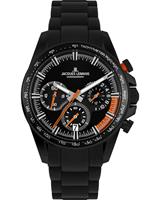 Jacques Lemans Chronografen 1-2127H, zwart, voor Heren, 4040662164746, EAN: 1-2127H