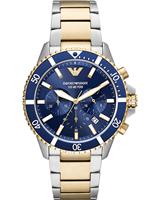 Emporio Armani Diver Mannen Horloge Multi AR11362