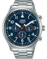 Lorus Chronografen RT365JX9, blauw, voor Heren, 4894138350481, EAN: RT365JX9