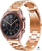 Strap-it Samsung Galaxy Watch 3 stalen band 41mm (rosé goud)