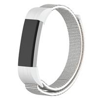 Strap-it Fitbit Alta / Alta HR nylon bandje (zeeschelp)