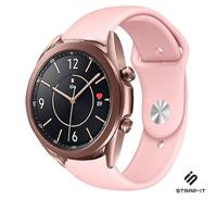 Strap-it Samsung Galaxy Watch 3 sport bandje 41mm (roze)