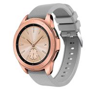Strap-it Samsung Galaxy Watch siliconen bandje 41mm / 42mm (grijs)