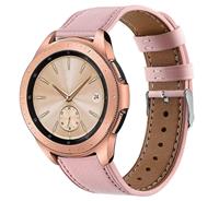 Strap-it Samsung Galaxy Watch 41mm/42mm bandje leer (roze)