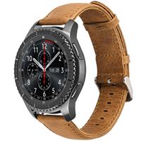 Samsung Galaxy Watch leren band 45mm / 46mm (bruin)