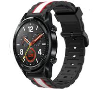 Strap-it Huawei Watch GT 2 Special Edition band (zwart/wit)
