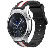 Strap-it Samsung Gear S3 Special Edition band (zwart/wit)