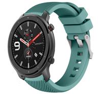 Strap-it Xiaomi Amazfit GTR silicone band (dennengroen)