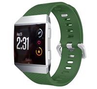 Strap-it Fitbit Ionic siliconen bandje (legergroen)