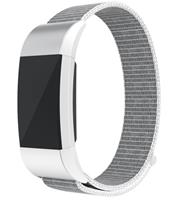 Strap-it Fitbit Charge 2 nylon bandje (zeeschelp)