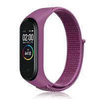 Strap-it Xiaomi Mi band 6 nylon bandje (dragon fruit)