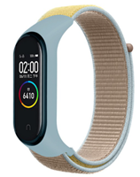 Xiaomi Mi band 6 nylon bandje (camel)