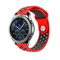 Strap-it Samsung Gear S3 sport band (rood/zwart)