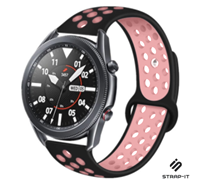Samsung Galaxy Watch 3 sport band 45mm (zwart/roze)
