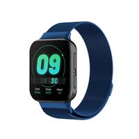 Strap-it Oppo Watch Milanese band (blauw)