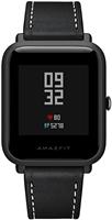 Strap-it Xiaomi Amazfit Bip leren bandje (zwart)