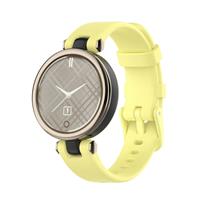 Strap-it Garmin Lily siliconen bandje (geel)