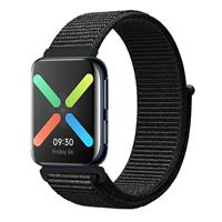 Oppo Watch nylon band (zwart)