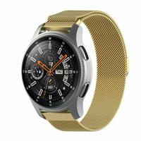 Strap-it Samsung Galaxy Watch Milanese band 45mm / 46mm (goud)