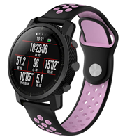 Strap-it Xiaomi Amazfit Pace sport band (zwart/roze)