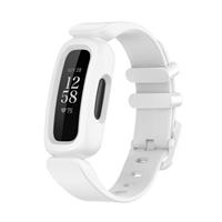 Strap-it Fitbit Ace 3 siliconen bandje (wit)