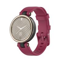 Strap-it Garmin Lily siliconen bandje (wijnrood)