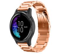 Strap-it Garmin Venu stalen band (rosé goud)