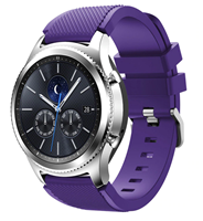 Strap-it Samsung Gear S3 silicone band (paars)
