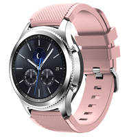 Strap-it Samsung Gear S3 silicone band (roze)