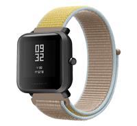 Strap-it Xiaomi Amazfit Bip nylon band (camel)