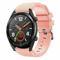 Strap-it Huawei Watch GT siliconen bandje (roze)