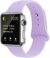 Strap-it Apple Watch silicone band (lila)
