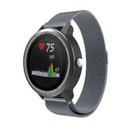 Strap-it Garmin Vivoactive 3 Milanese band (space grey)