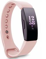 Strap-it Fitbit Inspire  silicone band (roze)
