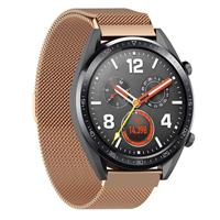 Strap-it Huawei Watch GT Milanese band (rosé goud)