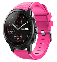 Strap-it Xiaomi Amazfit Stratos silicone band (knalroze)