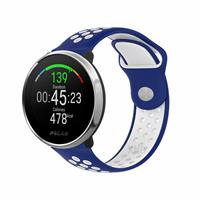 Strap-it Polar Unite sport band (blauw/wit)