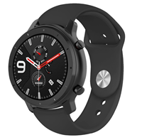 Strap-it Xiaomi Amazfit GTR sport band (zwart)