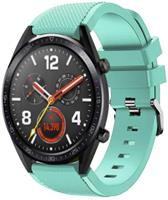 Strap-it Huawei Watch GT siliconen bandje (aqua)