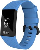 Strap-it Fitbit Charge 4 silicone band (lichtblauw)