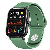 Strap-it Xiaomi Amazfit GTS sport band (legergroen)