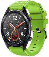 Strap-it Huawei Watch GT siliconen bandje (lichtgroen)