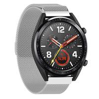 Strap-it Huawei Watch GT Milanese band (zilver)