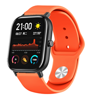 Strap-it Xiaomi Amazfit GTS sport band (oranje)