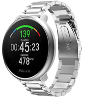 Strap-it Polar Unite stalen band (zilver)