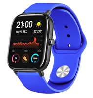 Strap-it Xiaomi Amazfit GTS sport band (blauw)