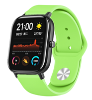Strap-it Xiaomi Amazfit GTS sport band (lichtgroen)