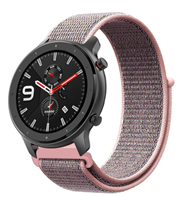 Strap-it Xiaomi Amazfit GTR nylon band (pink sand)