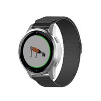 Strap-it Garmin Vivoactive 4s Milanese band - 40mm -zwart